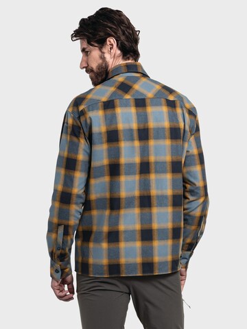 Coupe regular Chemise fonctionnelle 'Poplar' Schöffel en bleu