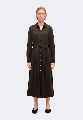 s.Oliver BLACK LABEL Shirt dress in Brown: front
