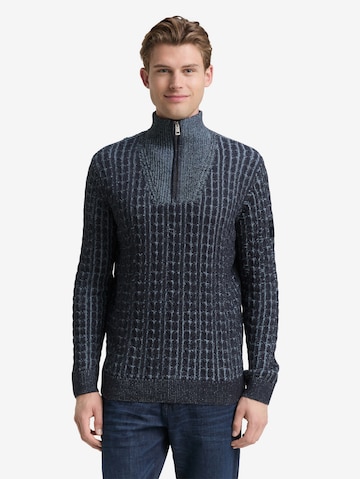 TOM TAILOR - Jersey en azul: frente