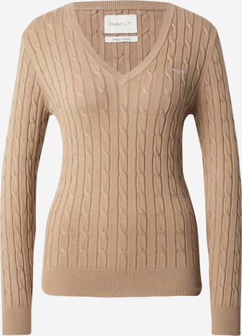 Pullover di GANT in grigio: frontale