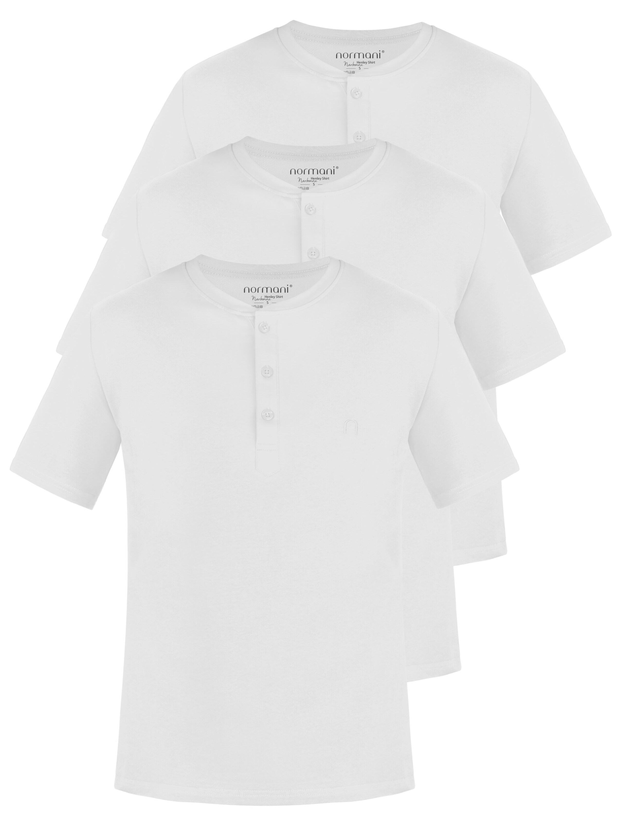 normani Shirt in White: front
