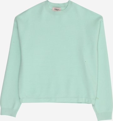 ONLY GIRLS Pullover 'KOGSUMMER' in Grün: Vorderseite