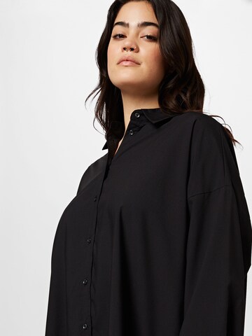 ONLY Carmakoma Blouse 'TIM' in Zwart