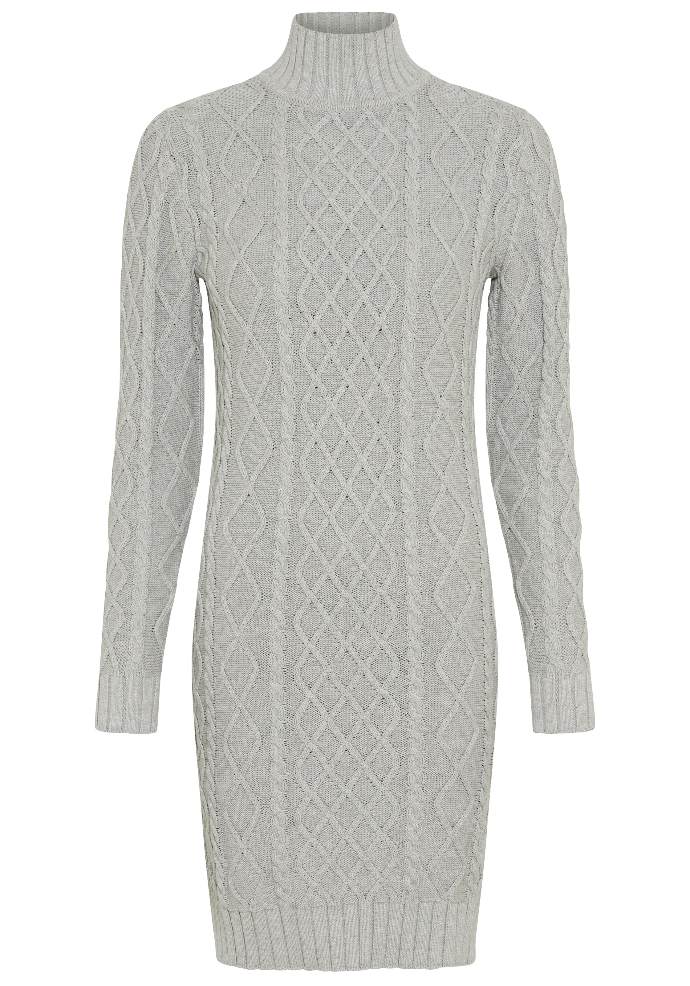 LAURA SCOTT Strickkleid in XS in grau, Produktansicht