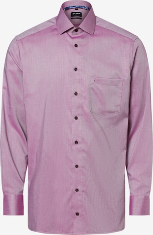 OLYMP Zakelijk overhemd in Roze: voorkant