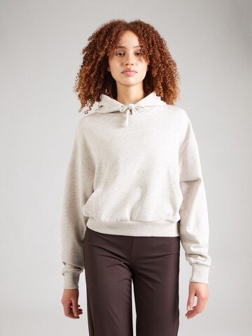 Aim'nSportska sweater majica - bež boja: prednji dio