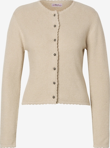 MARJO Gebreid vest 'Vilseck III' in Beige: voorkant