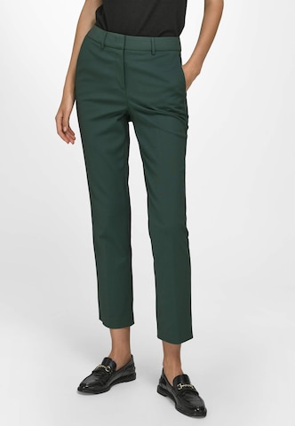 Coupe slim Pantalon St. Emile en vert : devant