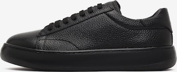 Baskets basses Derimod en noir : devant