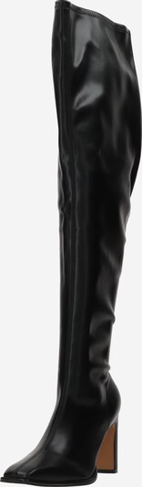 NA-KD Botas sobre la rodilla en negro, Vista del producto