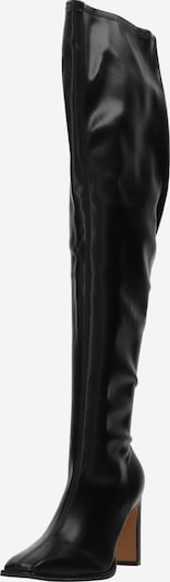 NA-KD Škornji čez koleno | črna barva, Prikaz izdelka