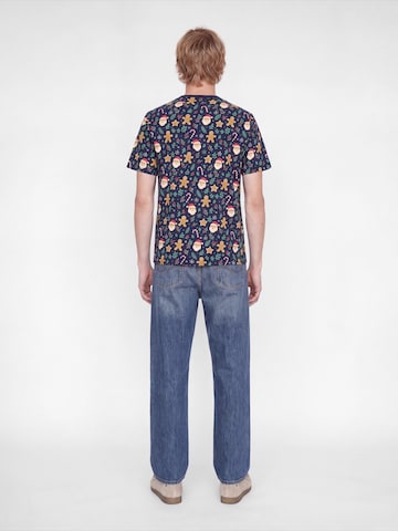 Tricou 'JJBELL XMAS' de la JACK & JONES pe albastru