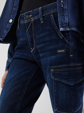 Gang Slim fit Cargo jeans '94Amelie' in Blue