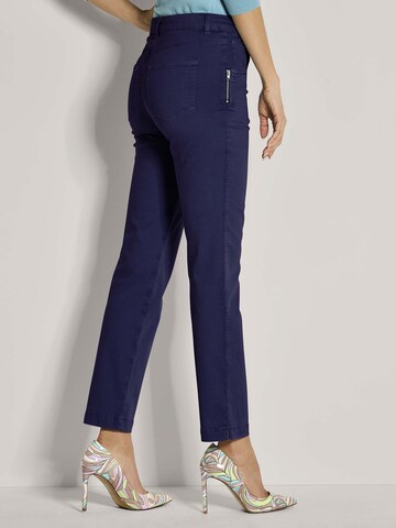 Effilé Pantalon MADELEINE en bleu