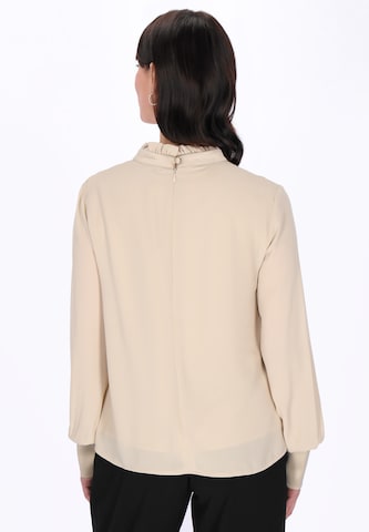 usha BLACK LABEL - Blusa 'Elegant' em bege