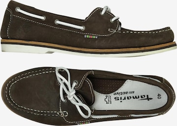 Tamaris Halbschuh 44 in Braun: Vorderseite