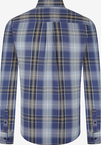 DENIM CULTURE Regular fit Overhemd 'Magnus' in Blauw