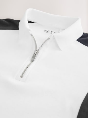 T-Shirt Next en blanc