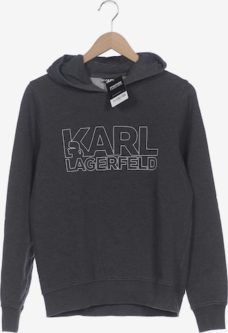 Karl Lagerfeld Kapuzenpullover S in Grau: Vorderseite