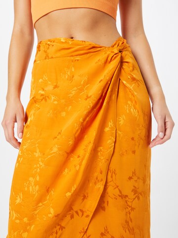 Gina Tricot - Falda 'Serena' en naranja