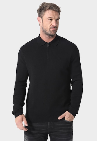 883Police Svetr 'Harlem' – černá: přední strana