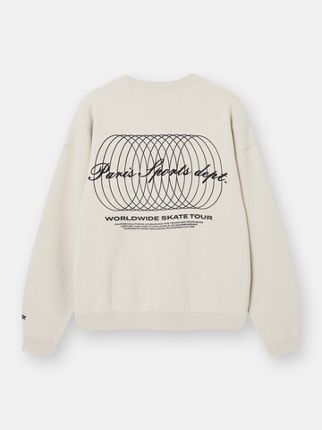 Pull&Bear Sweatshirt i beige