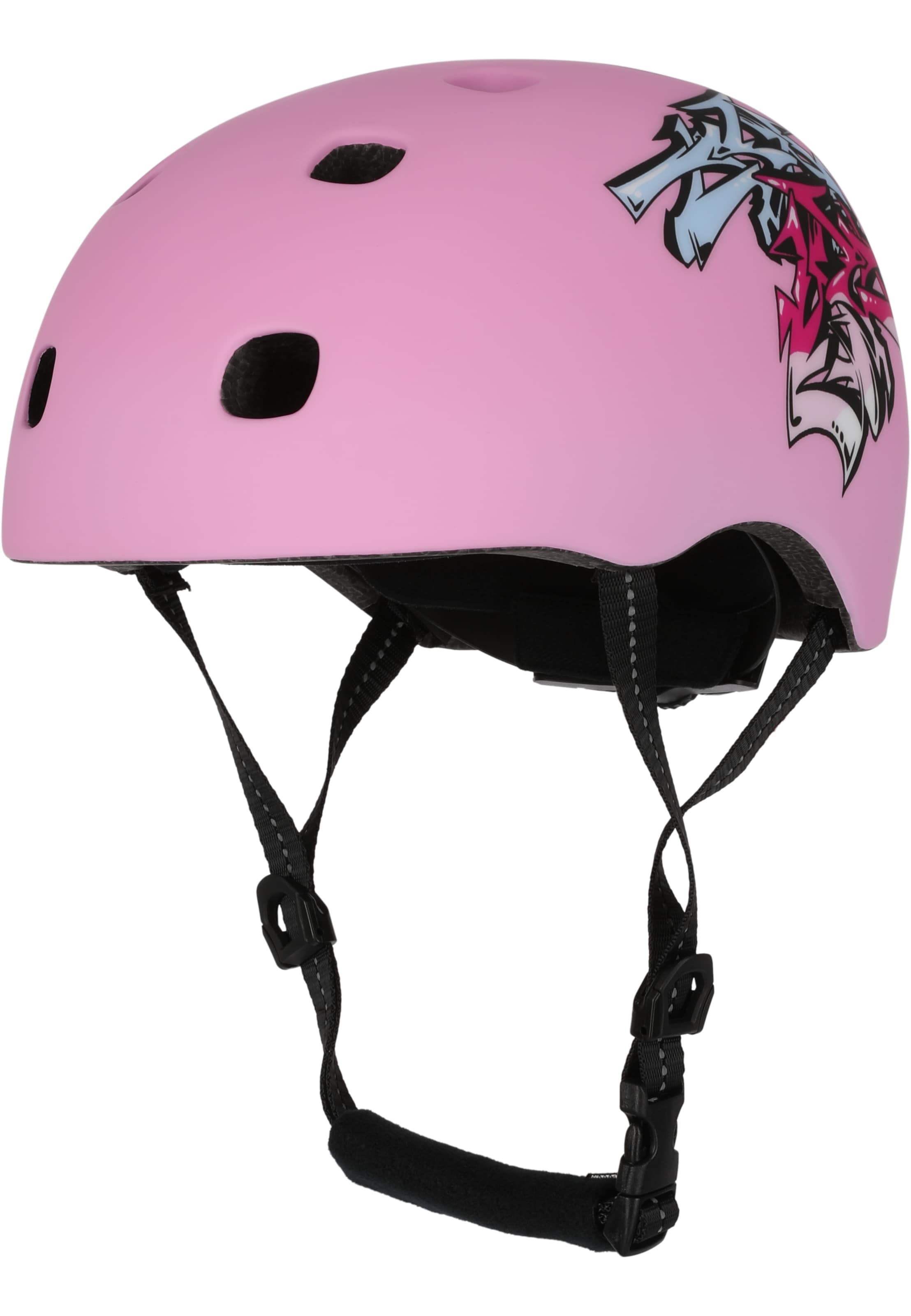 Crazy Safety Helmet 'Ramp' in Pink: front