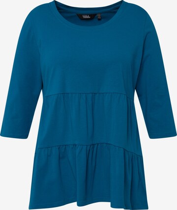 Ulla Popken Shirt in Blauw: voorkant