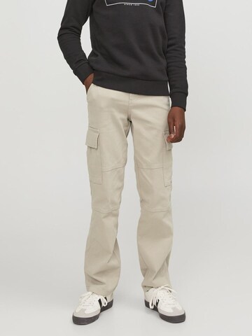 Jack & Jones Junior Regular Broek 'HARLOW' in Beige: voorkant