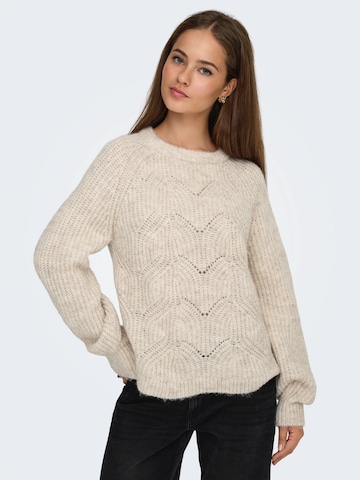 ONLY Sweter 'ONLGILA' w kolorze szary