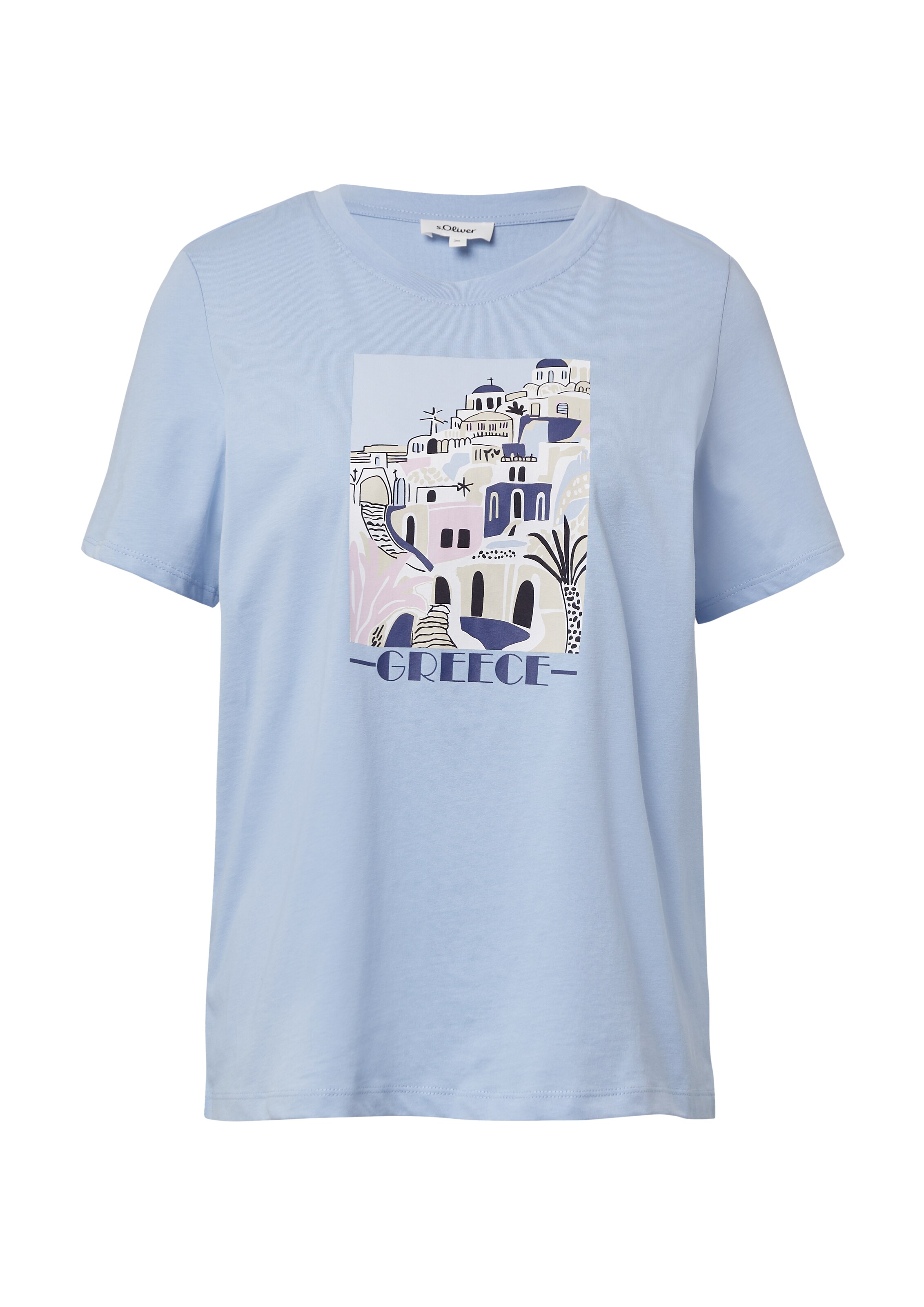 s.Oliver T-Shirt in Blau: Vorderseite