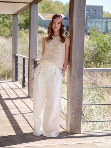 I want the moon Regular Trousers 'SPREZZATURA' in Beige