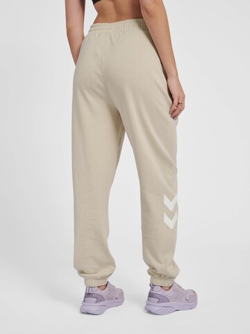 Effilé Pantalon de sport Hummel en gris