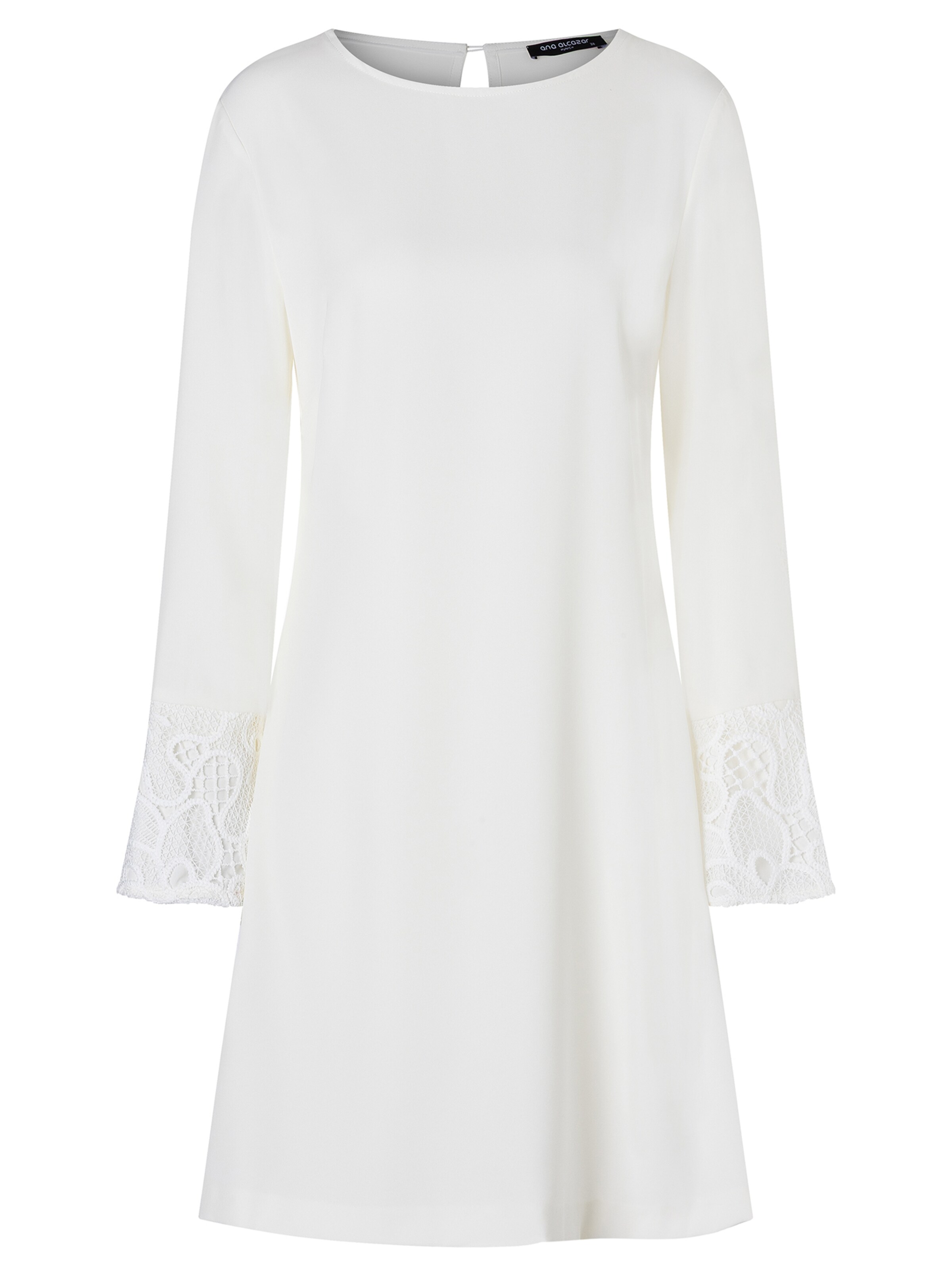 Ana Alcazar Jurk in Wit: voorkant