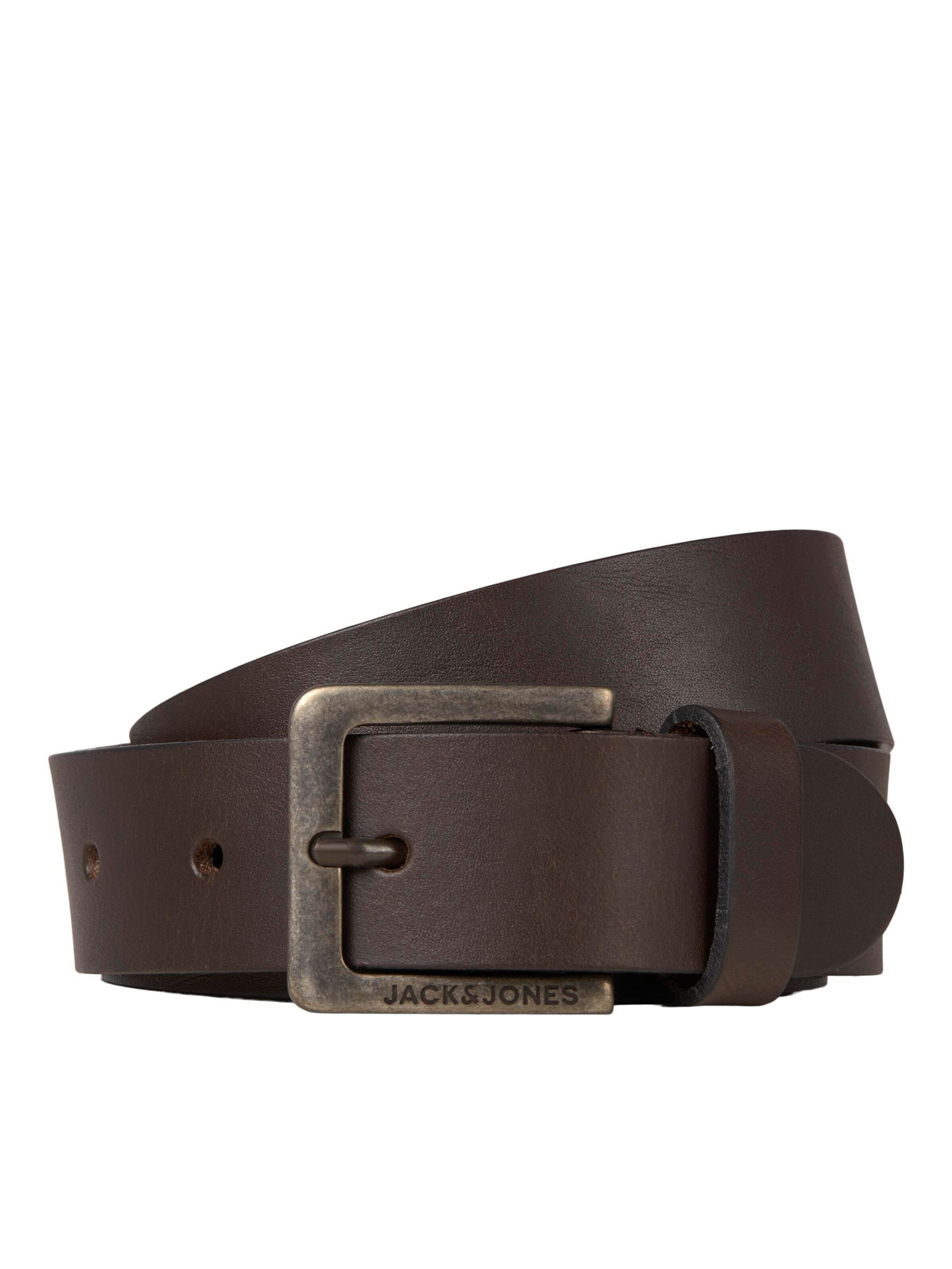 JACK & JONES Gürtel in Braun: Vorderseite