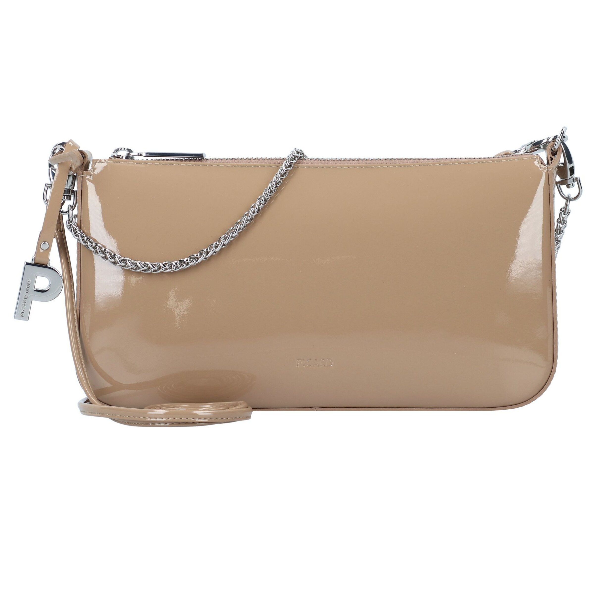 Sac bandoulière 'Auguri' Picard en marron : devant