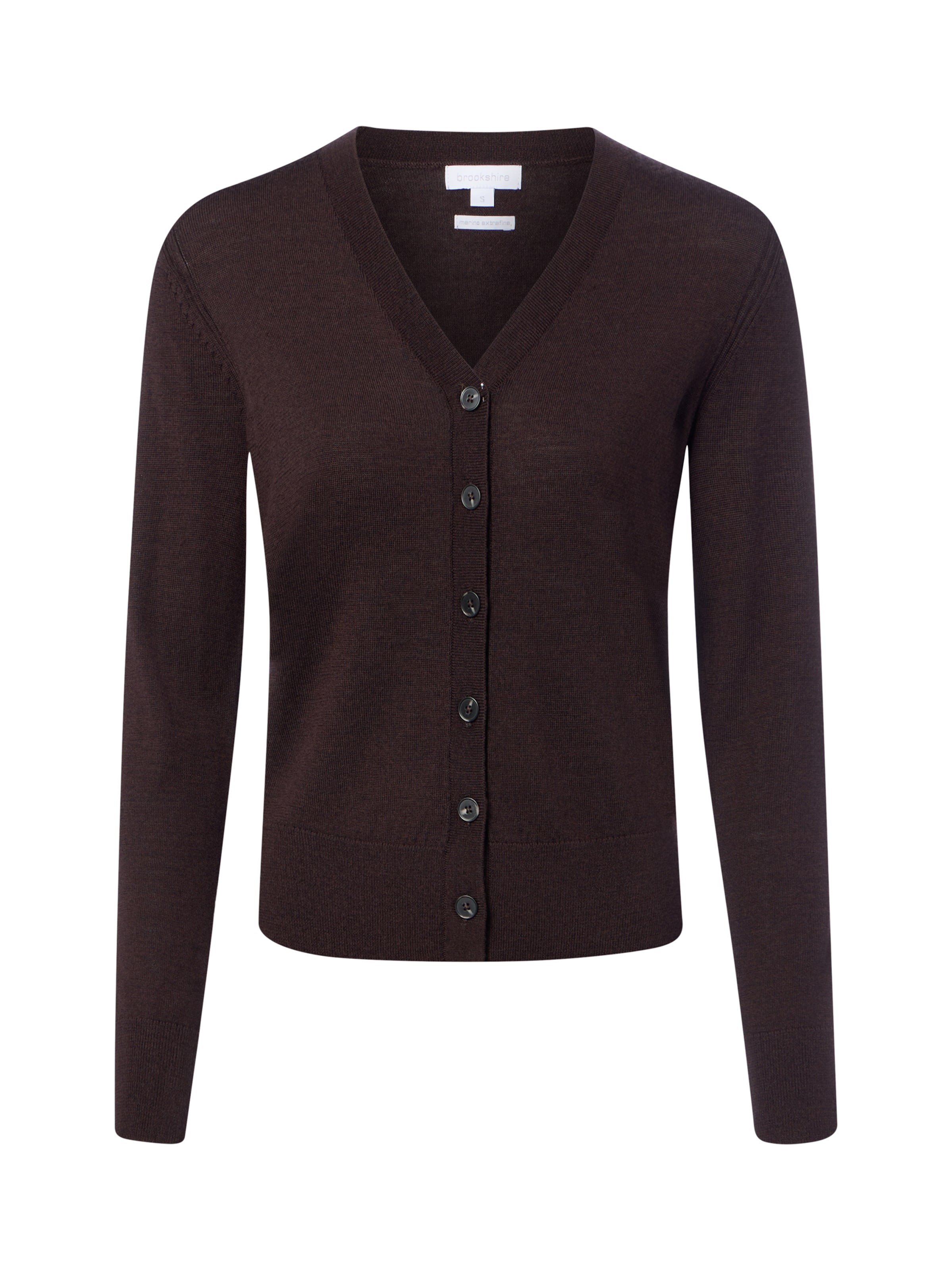 Cardigan Brookshire en marron : devant