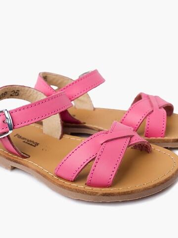 Sandales Pisamonas en rose