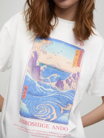 Pull&Bear T-Shirt in Grau