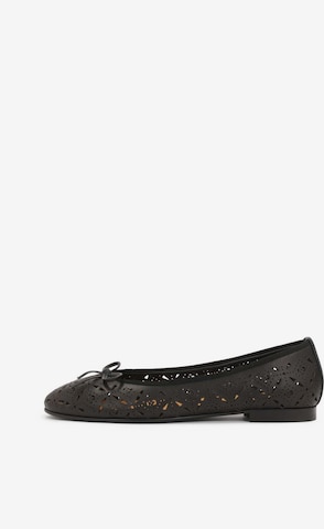 Ballerines Kazar en noir : devant