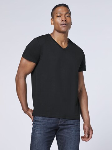 Polo Sylt T-Shirt in Schwarz: Vorderseite