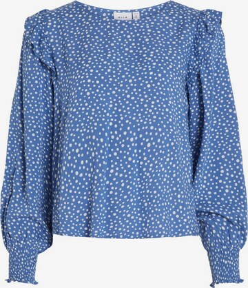 VILA Blouse in Blauw: voorkant