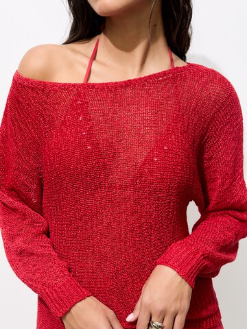 Pull&Bear Sweater in Red