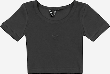 ROXY Performance shirt 'HEY YEAH YEAH' in Grey: front