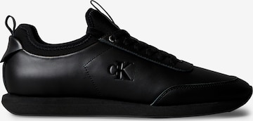 Calvin Klein JeansNiske tenisice - crna boja: prednji dio