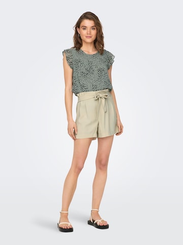 ONLY - regular Pantalón plisado 'NEW FLORENCE' en beige