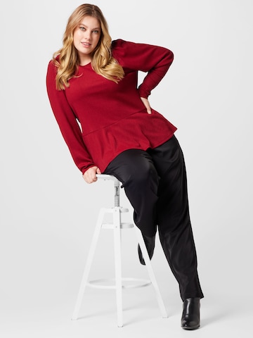 Dorothy Perkins Curve - Camisa 'Berry' em vermelho