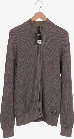 CAMEL ACTIVE Sweater & Cardigan in XXL in Brown: front