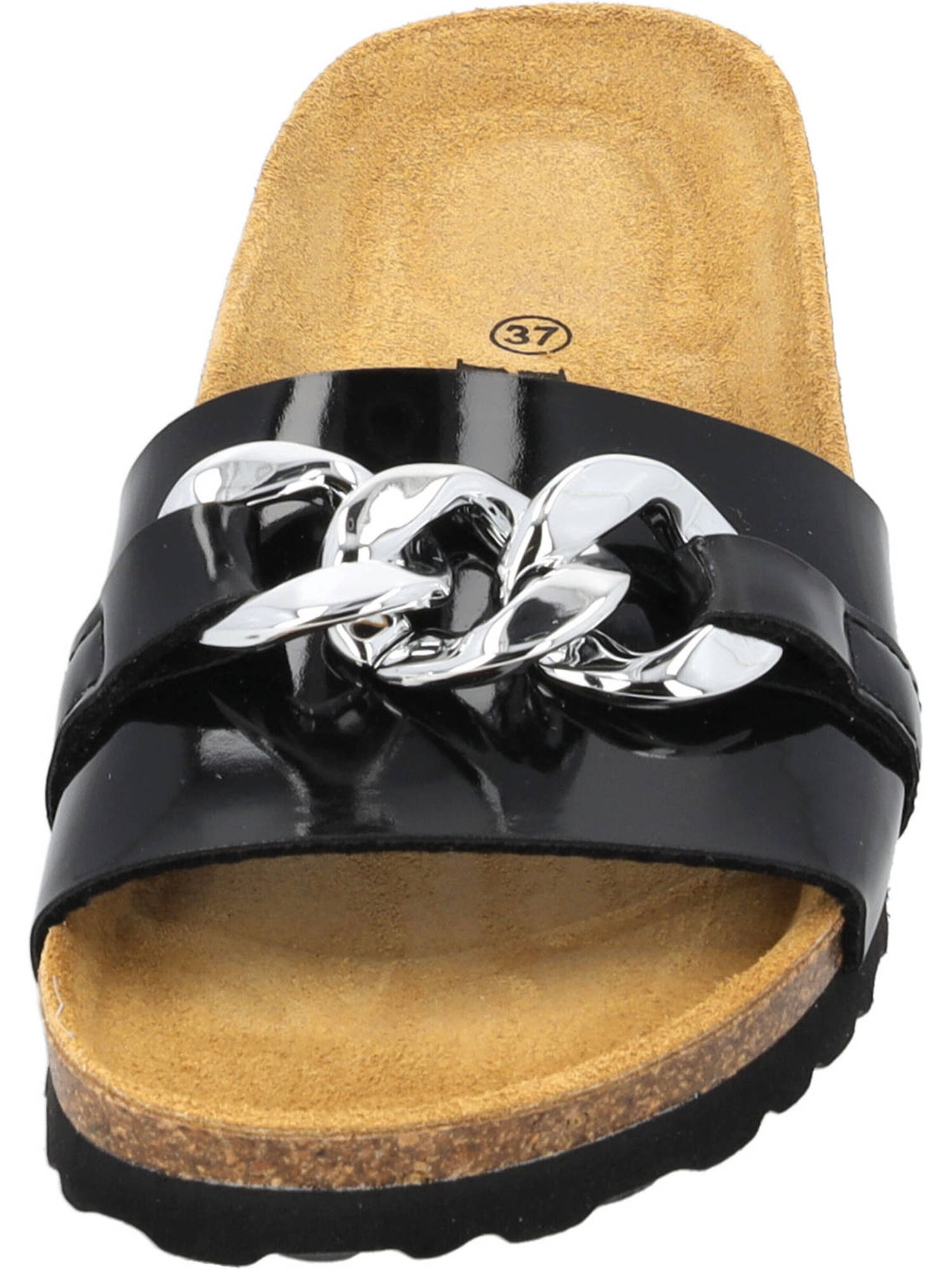 melns Palado Ādas čības 'Gozo'