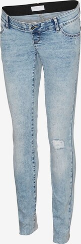 MAMALICIOUS Skinny Jeans i blå: forside